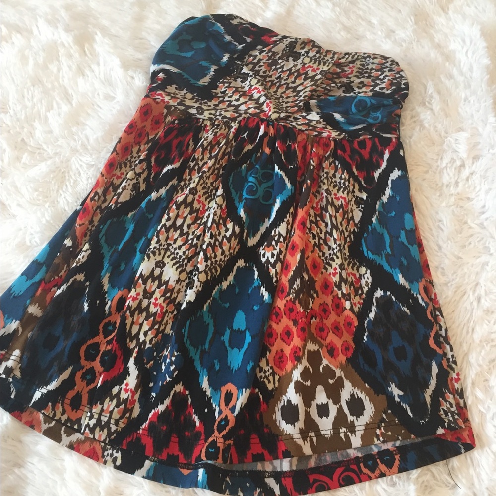CUTE Colorful tube top!