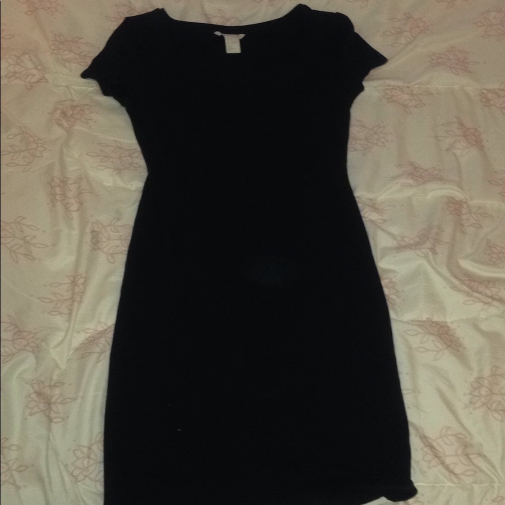 Black pencil dress