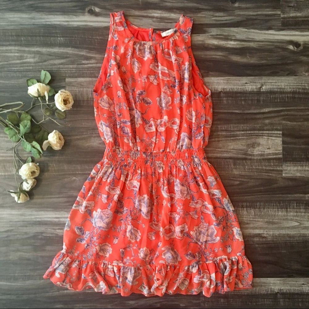 Cute! UMGEE Floral Summer Ruffle Dress