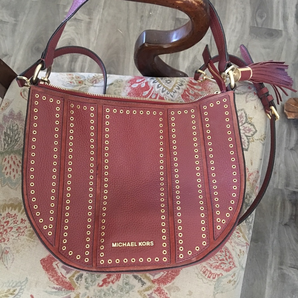 Michael Kors Brooklyn Grommet Bag