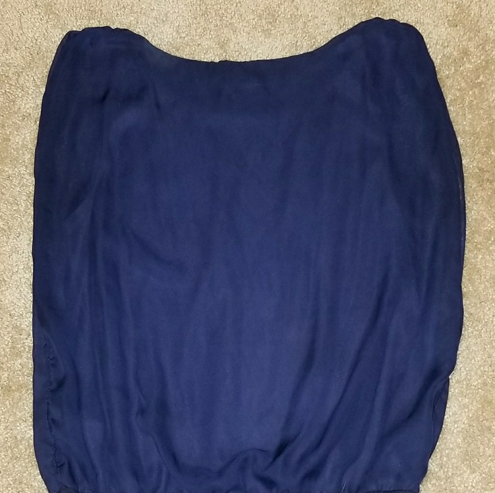 Maurices 2 layer sheer top!! Sleeveless!! CUTE!