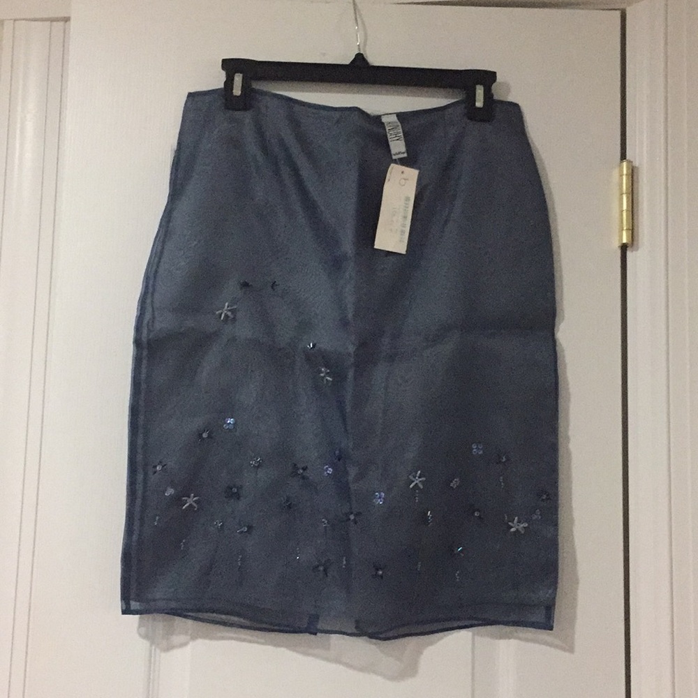 Hand beaded skirt