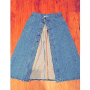 Denim Skirt