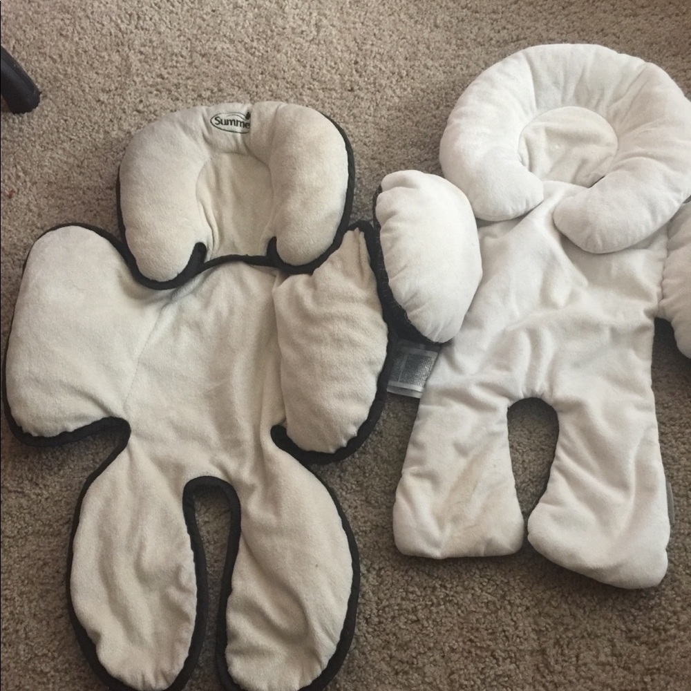 Baby stroller car seat liner snuzzler