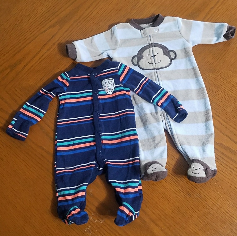 Carter's Long Sleeve Onesie Bundle