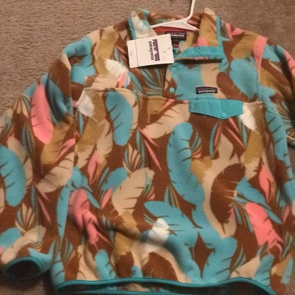 New with tags Patagonia Synchilla T-snap Pullover