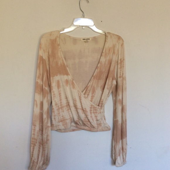 Tie Dye CrossOver Top - Picture 4 of 5