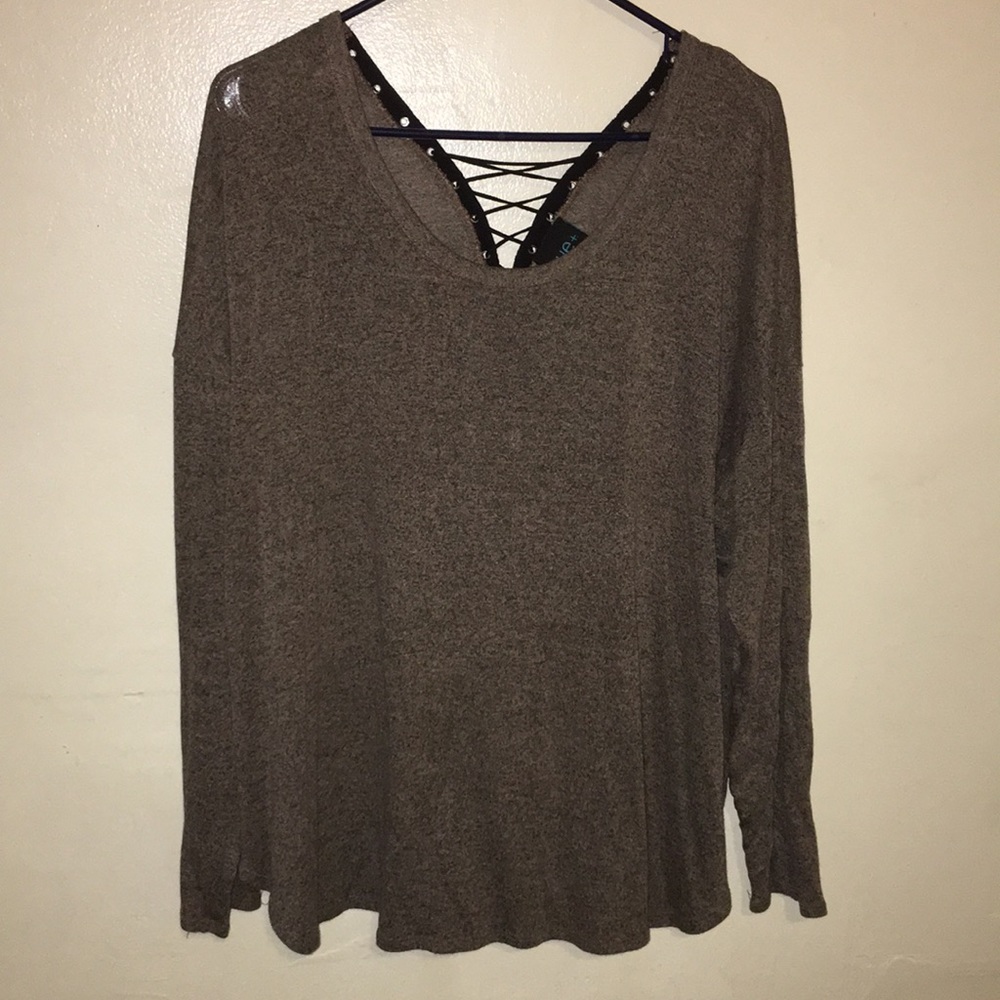 Brown shirt