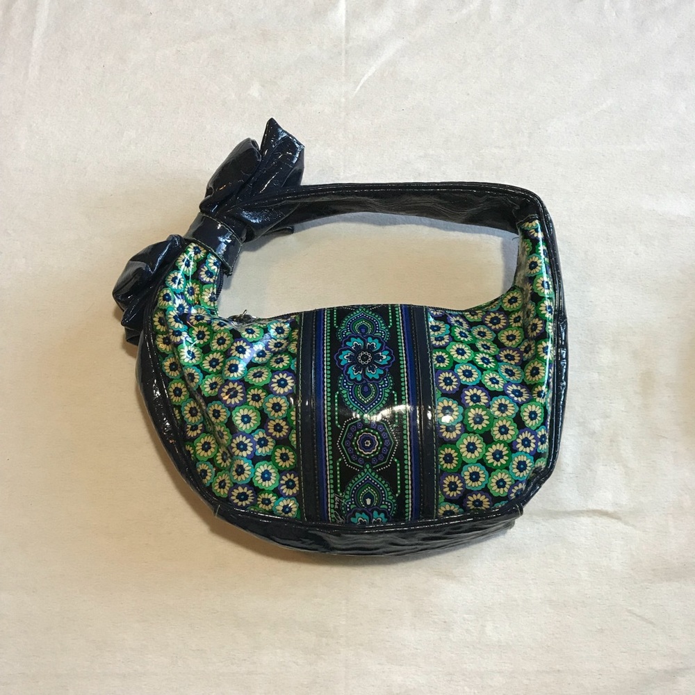 ❄️EUC🎄Vera Bradley🎄Black&Green Purse❄️