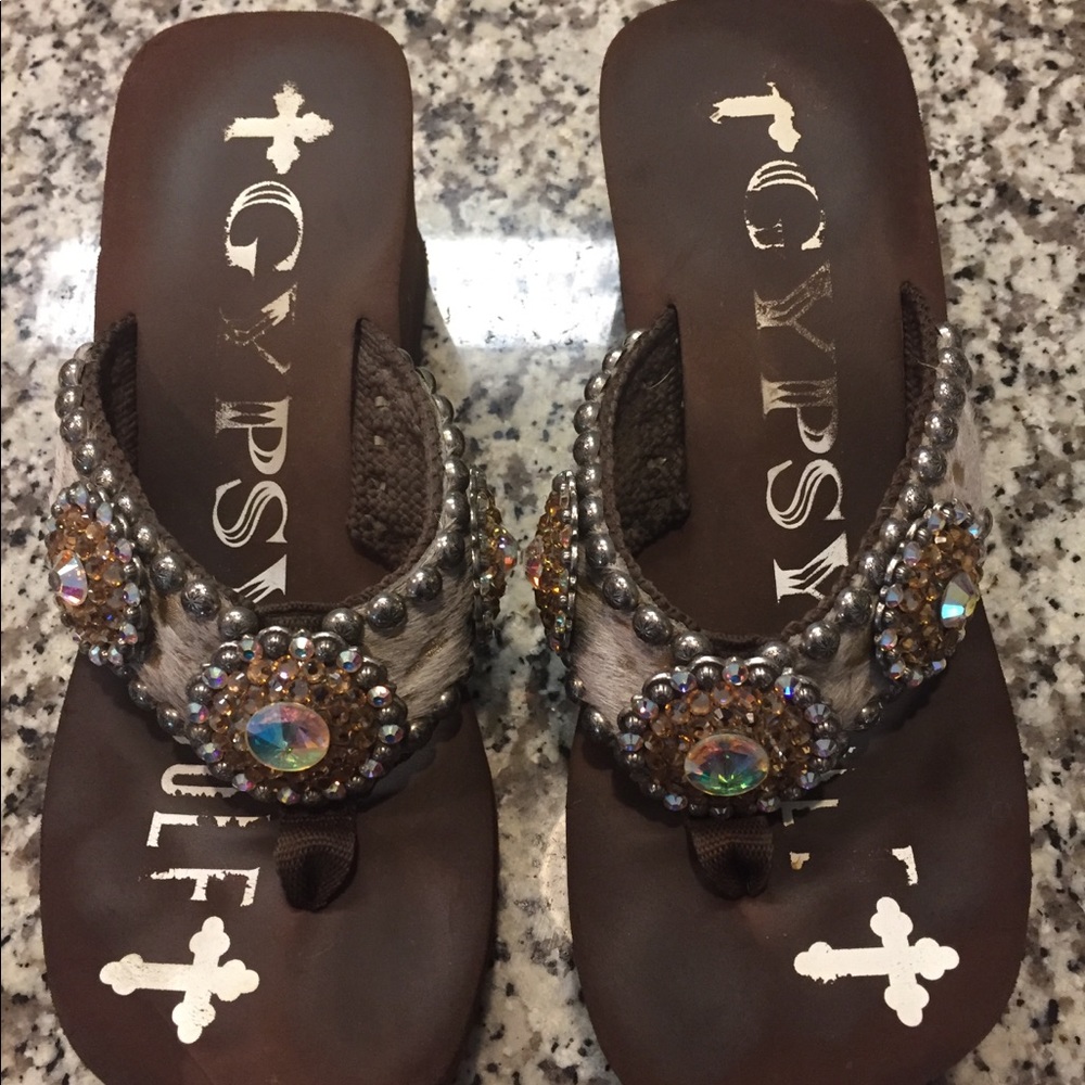 Gypsy Soule flip flops