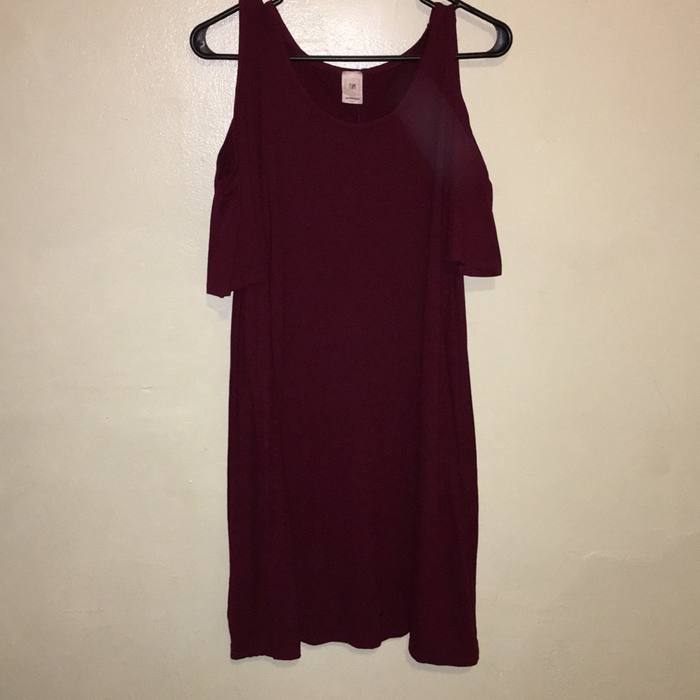 Maroon dress