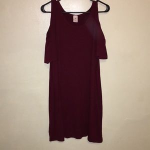 Maroon dress