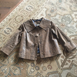 Live A Little 100% Leather Jacket, S