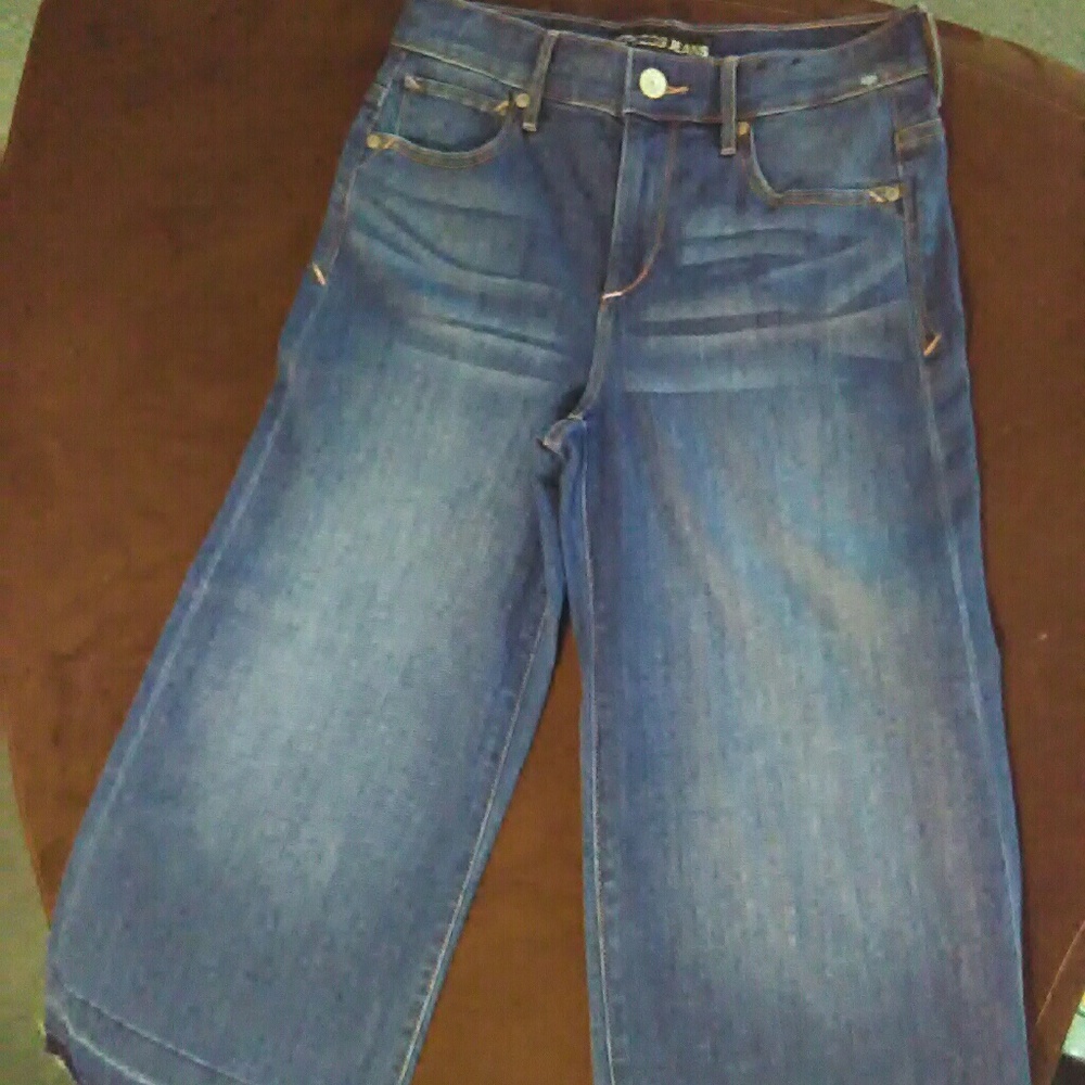 Express denim culottes