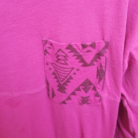 Pink long sleeved t-shirt. - Picture 2 of 3