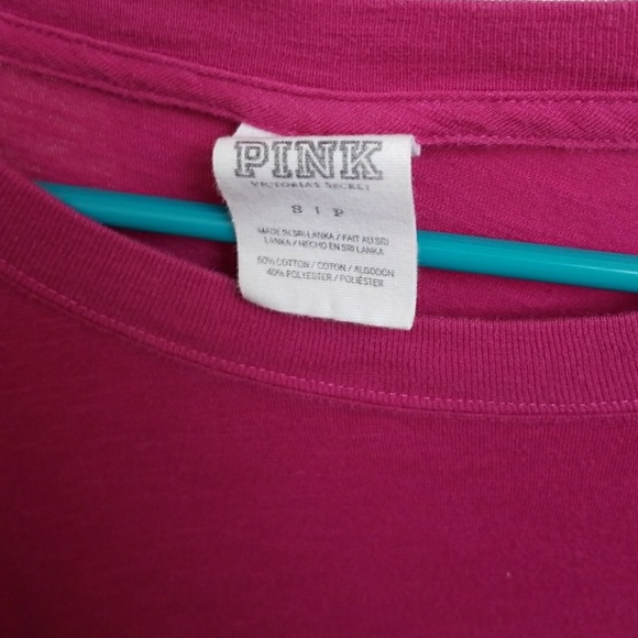 Pink long sleeved t-shirt. - Picture 3 of 3
