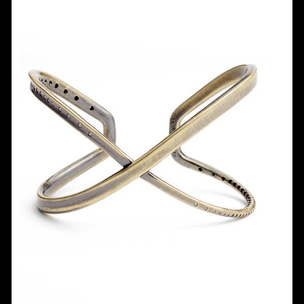 Kendra Scott Stella cuff in antique silver