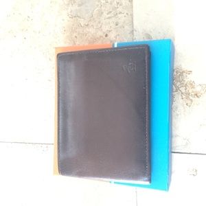 Penguin Leather Bi-Fold Wallet