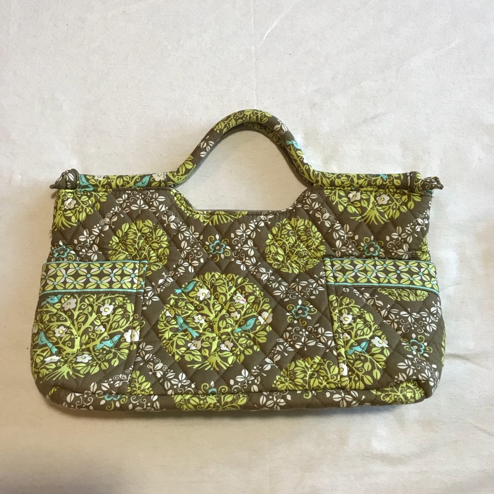 ❄️EUC🎄Vera Bradley🎄 Brown&Green Purse❄️