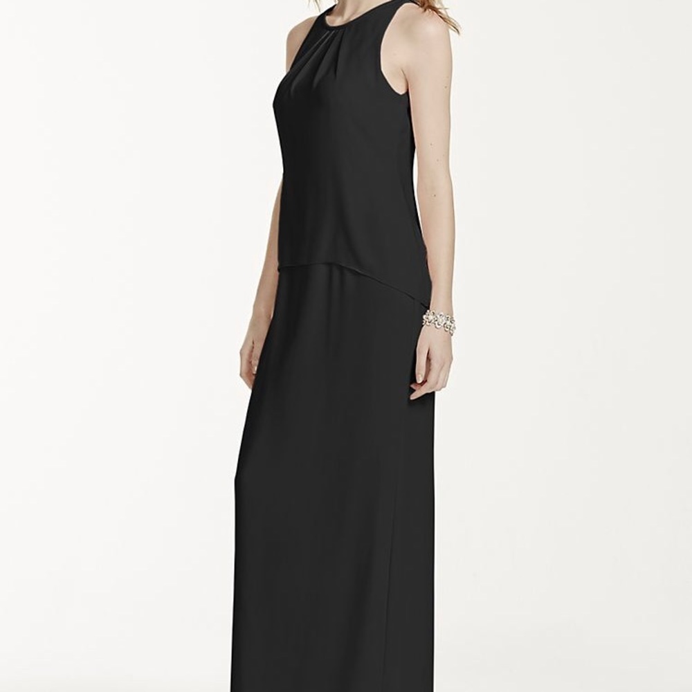 David’s Bridal Open Back dress