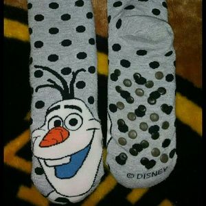 Disney Olaf slipper socks