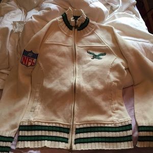 Vintage NFL Philadelphia Eagles Full-Zip Sweater
