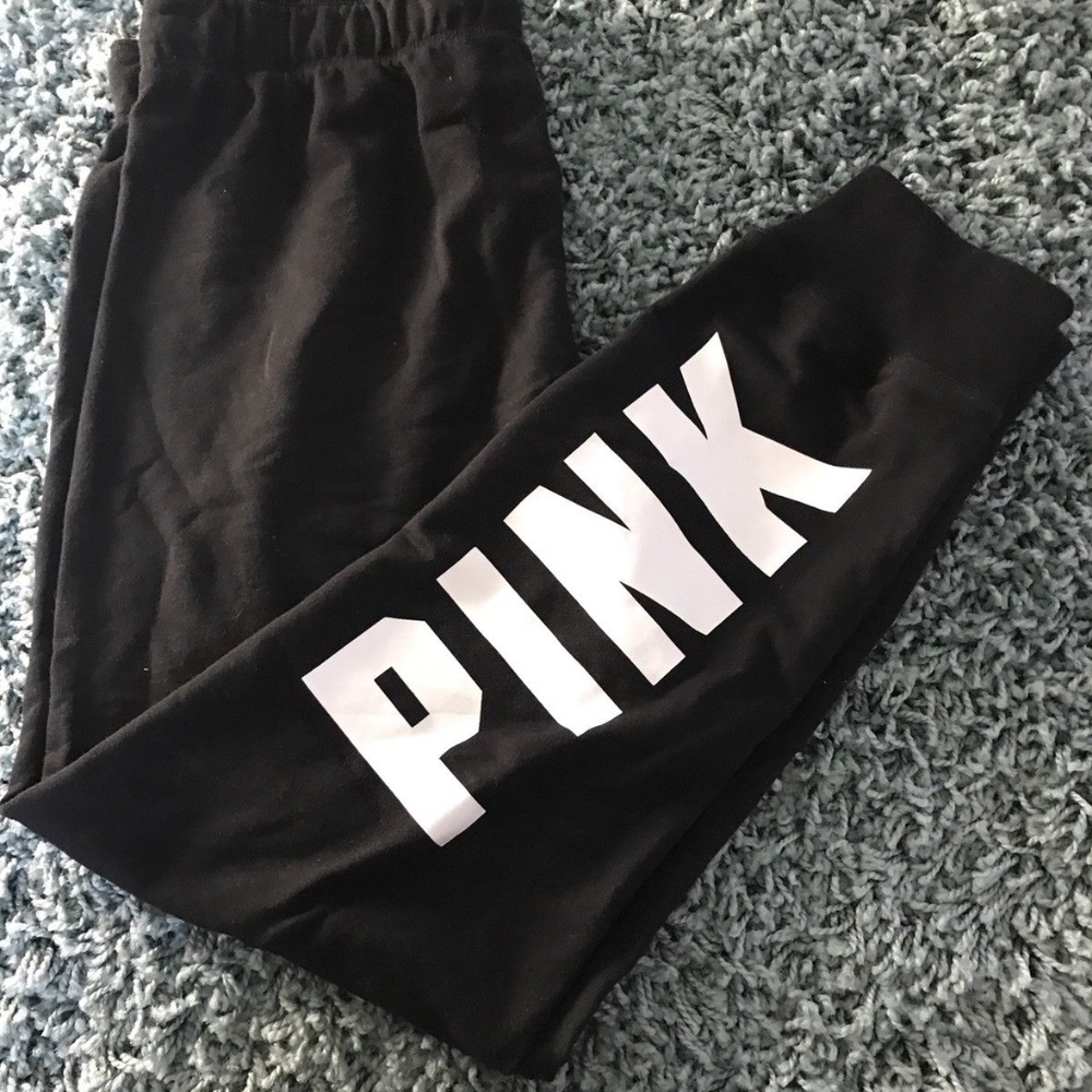 victoria secret pink joggers LARGE