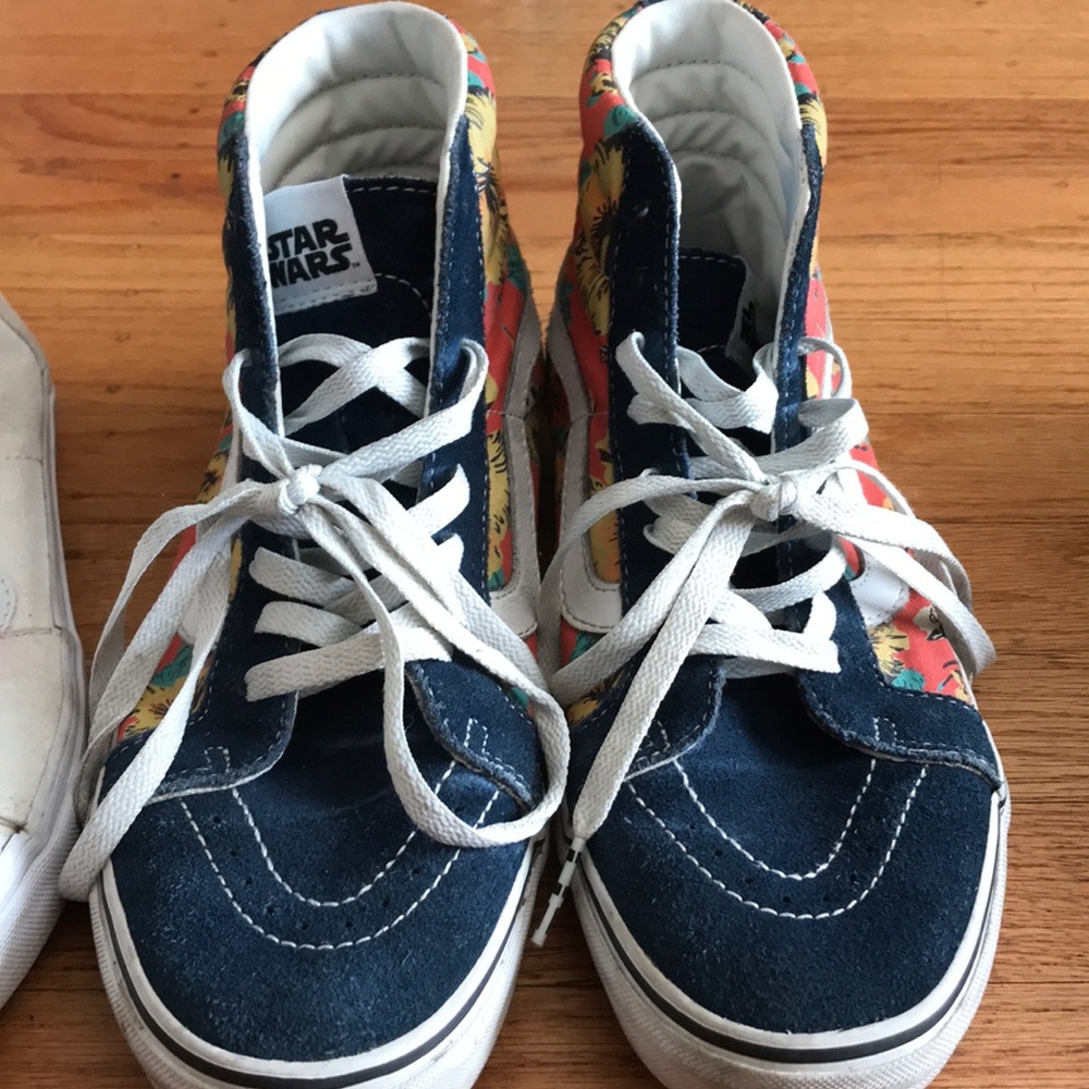 vans Sk8 hi size 8.5 yoda
