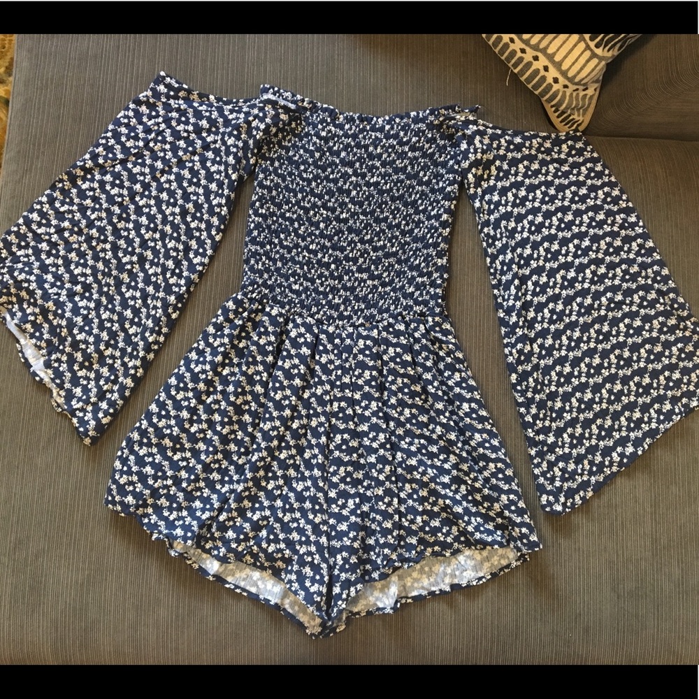 Sage The Label Off the Shoulder Romper