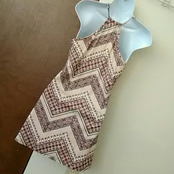 Spaghetti Strap Chevron Tunic (medium) - Picture 3 of 5
