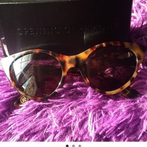 Opening Ceremony Tortoise glasses