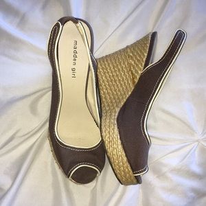 Madden Girl wedges