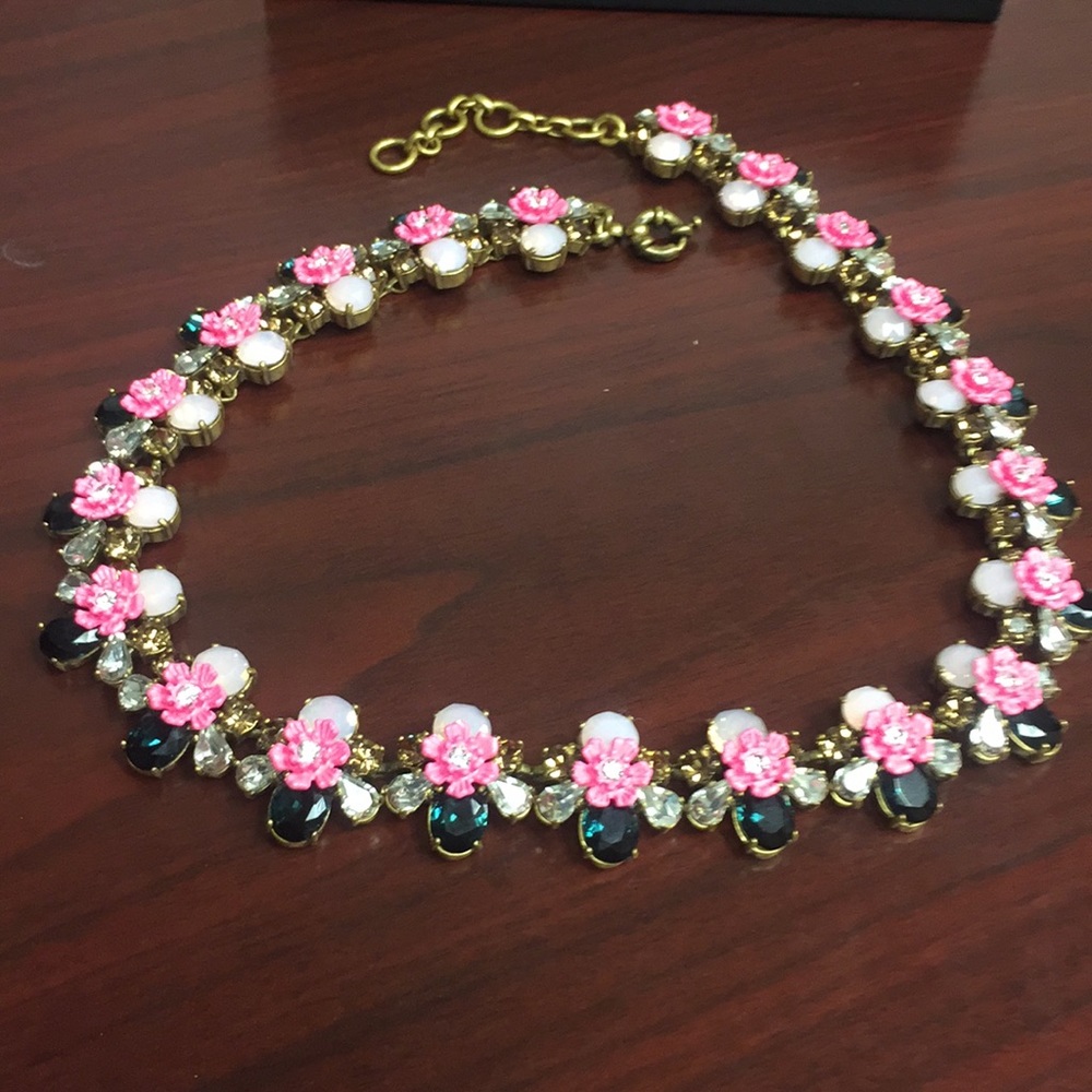 J Crew Posy Choker Necklace