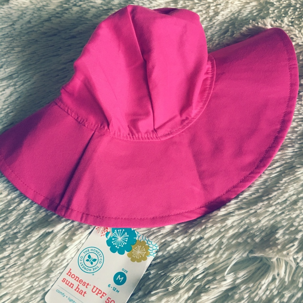 NWT Pink Honest UPF 50 Sun Hat