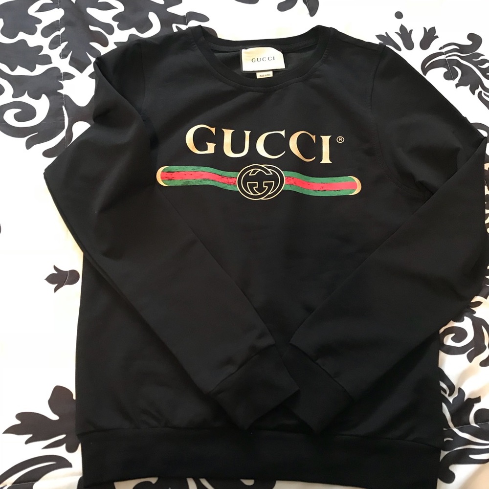 Authentic Gucci Crew Neck