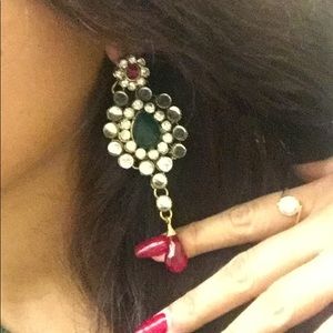 Beautiful earrings.