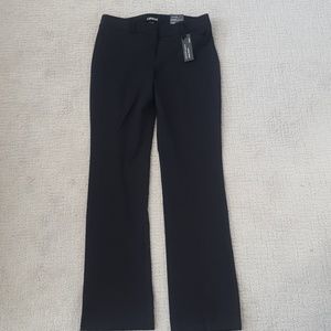 Express Black Editor Barely Boot Pants NWT Sz 4