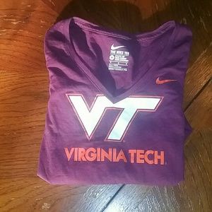 💥SALE💥Nike Virginia Tech Long Sleeve Tee
