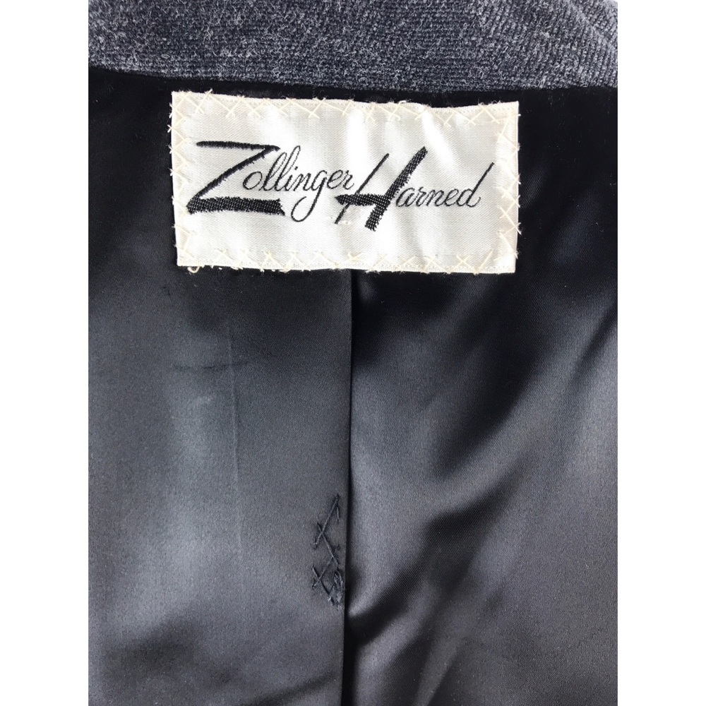 **SOLD** 1950s ZOLLINGER HARNED mink gray coat - Picture 4 of 8