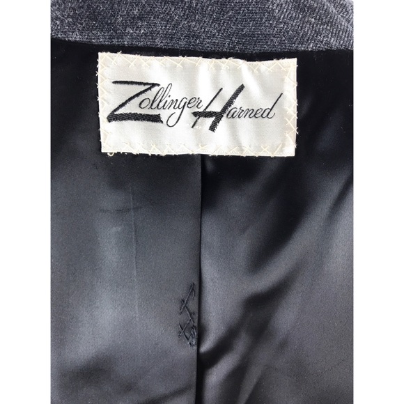 **SOLD** 1950s ZOLLINGER HARNED mink gray coat - Picture 4 of 8