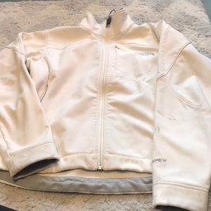 White north face coat