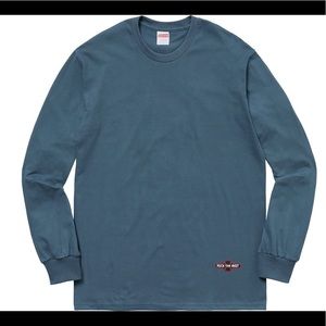 Supreme x Independent Dark Slate L/S Tee