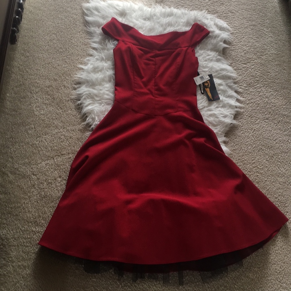 Red dress