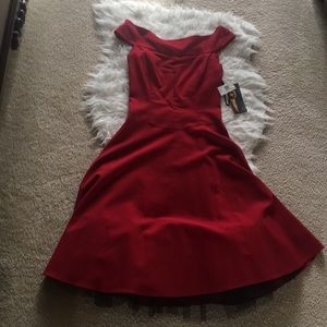 Red dress