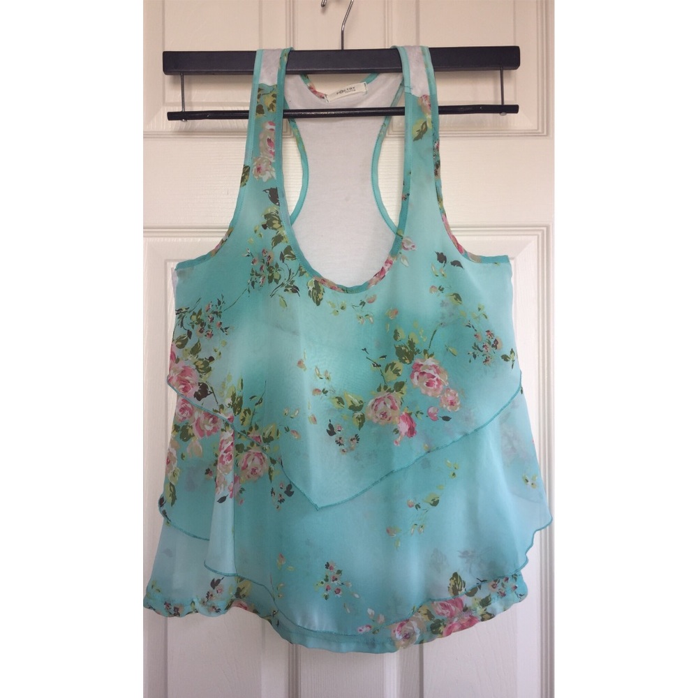 Turquoise tank top
