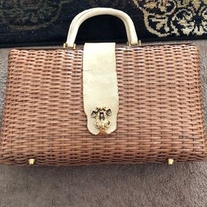 Vintage woven bag