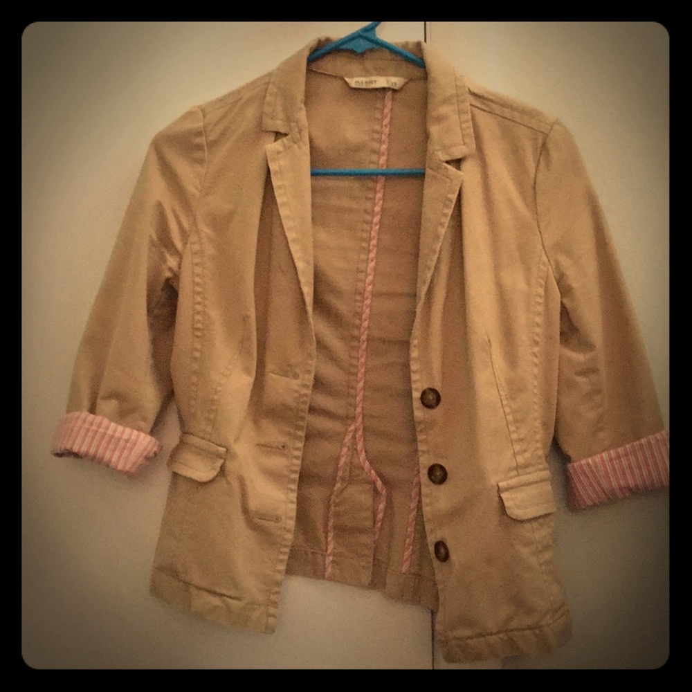 Old Navy Khaki Blazer