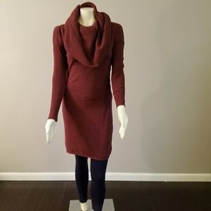 Athleta Cowl Neck Sweater Dress