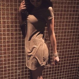 Charlotte Russe Dresses - Brown suede dress Charlotte Russe Dresses - Brown suede dress