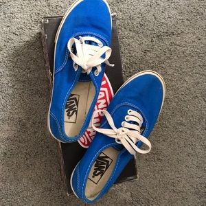 Blue Vans